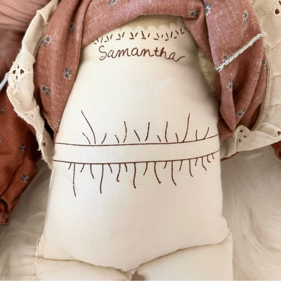 VTG Primitive Stuffed Doll - Cloth Body - Picture 5 of 7